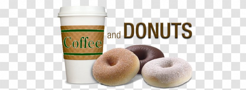 Coffee And Doughnuts Donuts Cafe Breakfast Transparent PNG