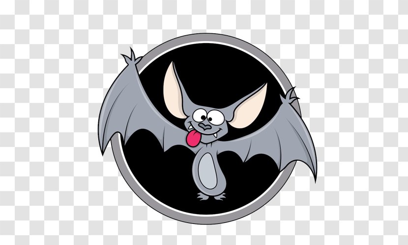 Cartoon Illustration - Black - Vector Bats Transparent PNG