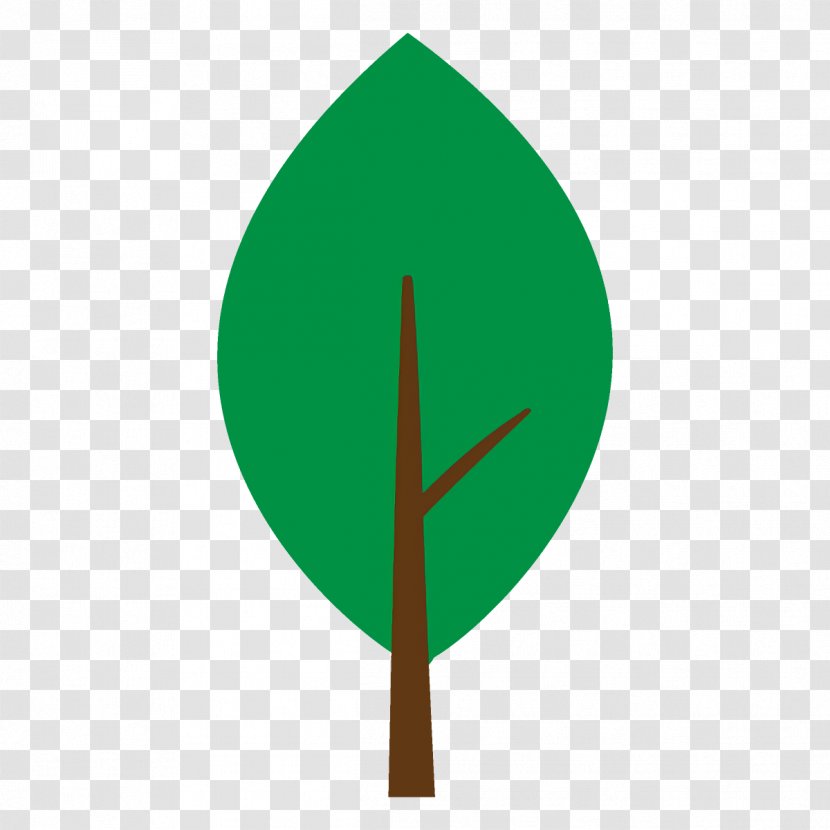 Green Leaf Tree Plant Logo - Sign Flag Transparent PNG
