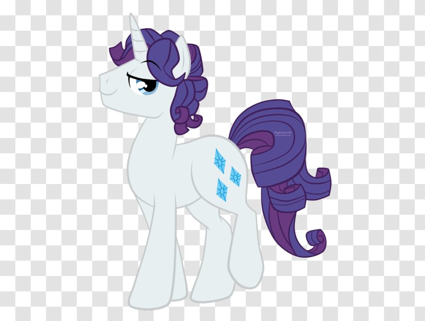 Pony Rarity Horse Television - Purple Transparent PNG