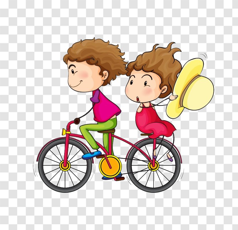 Vector Graphics Illustration Stock Photography Royalty-free - Bicycle Part - Funny Cycling Transparent PNG