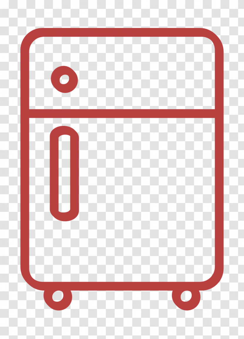 Refrigerator Icon Food Icon Refrigerator Outline Icon Transparent PNG