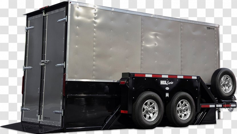 Motor Vehicle Tires Trailer Car Truck Commercial - Mode Of Transport - Enclosed Balcony Design Transparent PNG