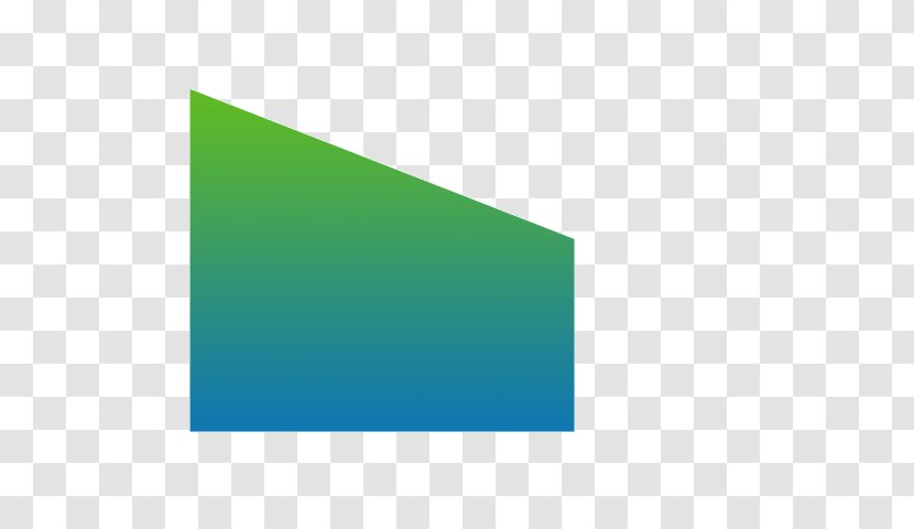 Right Angle Isosceles Trapezoid Quadrilateral - Aqua - Though Far Apart Transparent PNG