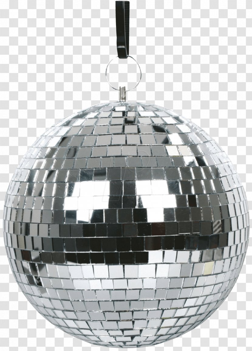 Disco Ball Mirror Light Sphere - Silver Transparent PNG