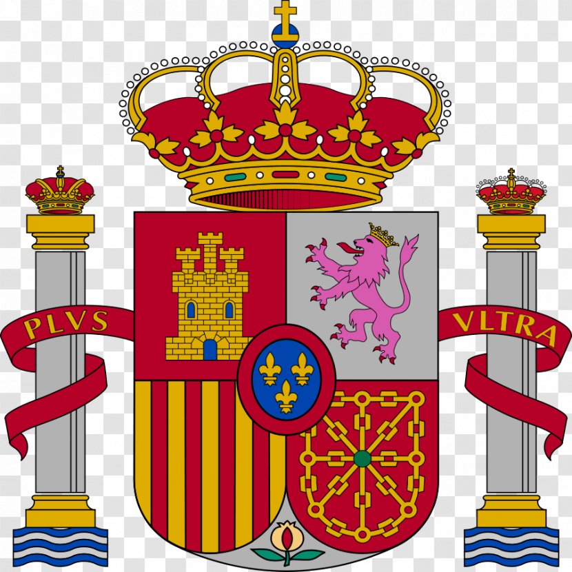 Coat Of Arms Spain Plus Ultra Monarchy - Usa Gerb Transparent PNG