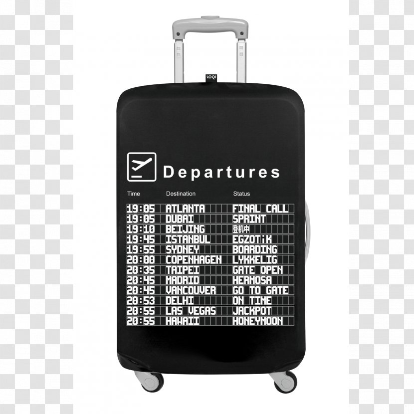 Suitcase Trolley Baggage The Planet Traveller - Airport - Arrivals Transparent PNG