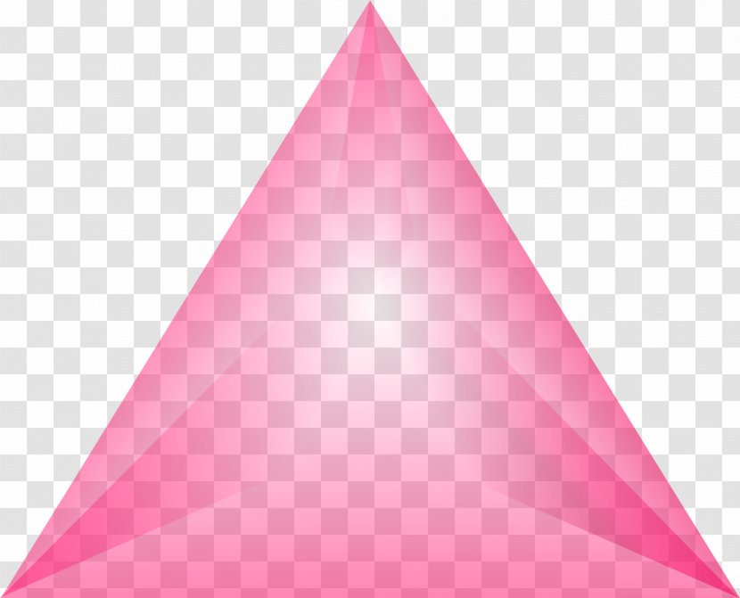 Pink Triangle Chokhmah Keter Tiferet - Angel - TRIANGLE Transparent PNG