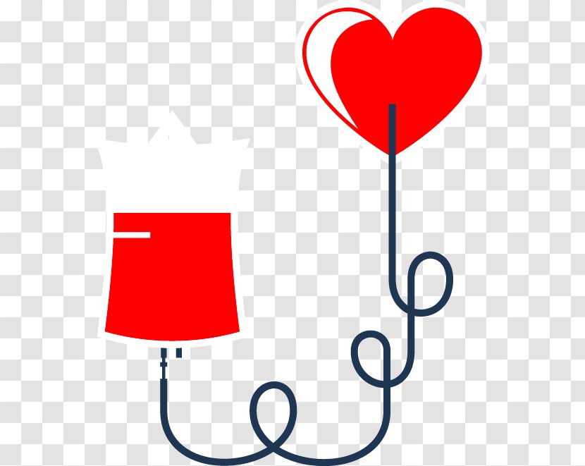 Blood Donation - Cartoon - Vector Painted Transparent PNG