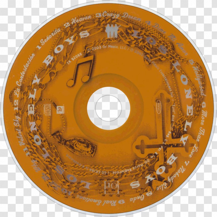 Compact Disc - Orange Transparent PNG