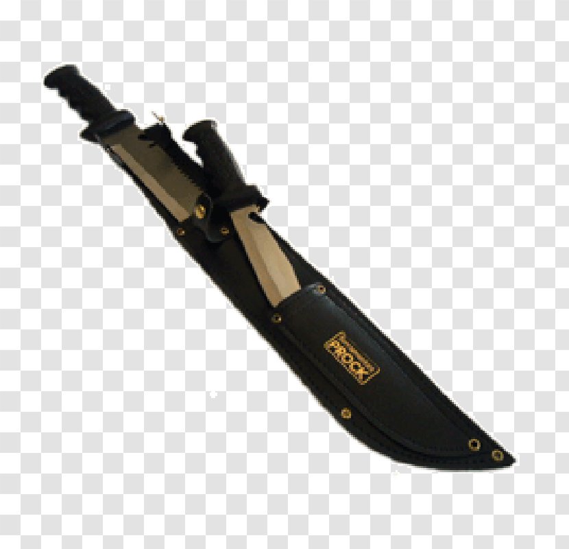 Bowie Knife Hunting & Survival Knives Blade - Cold Weapon Transparent PNG