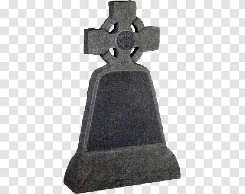 Headstone Church Bell Stone Carving Memorial - Cross - Monumental Mason Transparent PNG