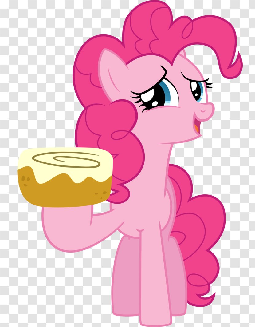 Pony Pinkie Pie Rainbow Dash Applejack Fluttershy - Silhouette - Cinnamon Bun Transparent PNG