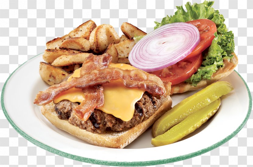 Breakfast Sandwich Cheeseburger Fast Food Buffalo Burger Gyro - Junk Transparent PNG