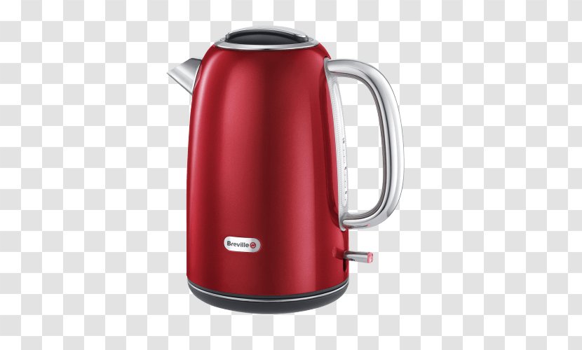 Kettle Breville Toaster Coffeemaker Home Appliance - Mug - Red Image Transparent PNG