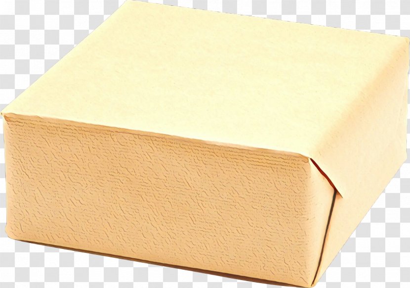 Box Yellow Rectangle Shipping Processed Cheese - Paper Product American Transparent PNG