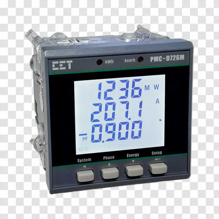 Digital Power Corporation Display Device Electricity Meter Energy - Measurement Transparent PNG