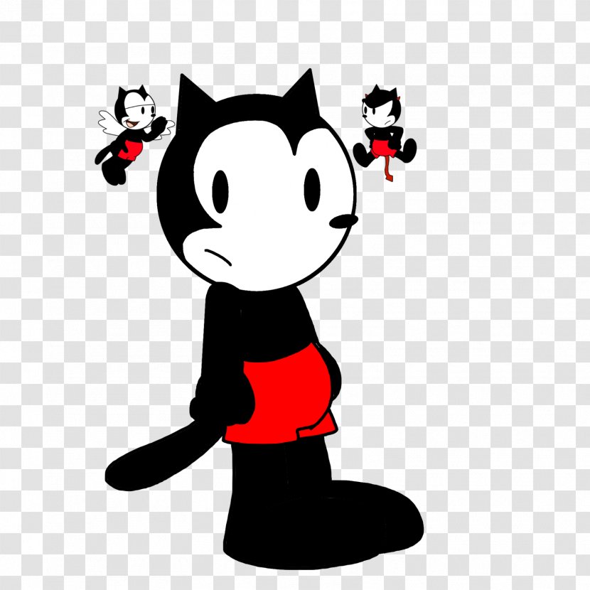 Cat Cartoon White Character Clip Art Transparent PNG