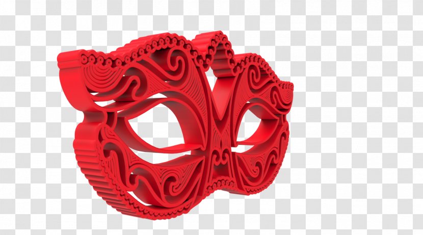 Mask Nuo Opera Ball Face Folk Religion - Red - Antifaz Banner Transparent PNG