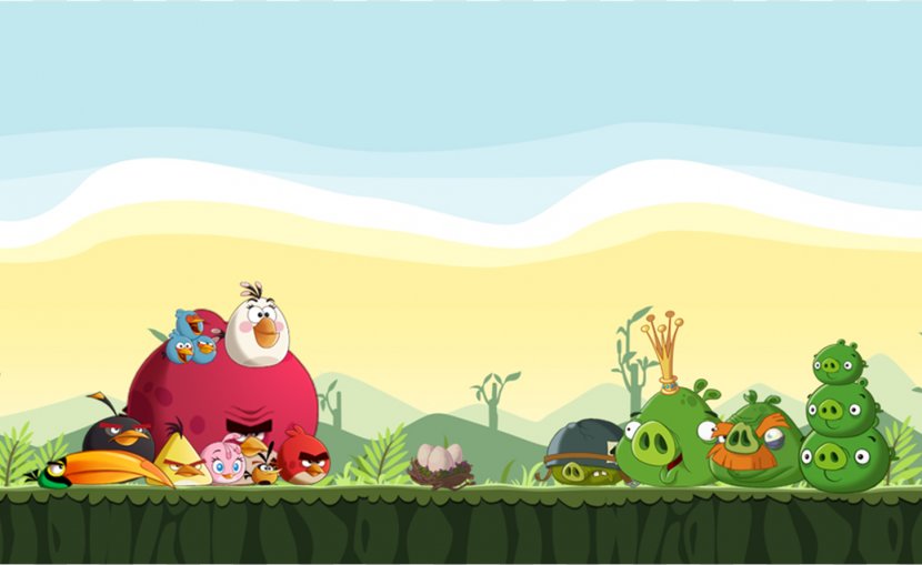 Angry Birds Epic 2 Transformers Go! - Landscape Transparent PNG