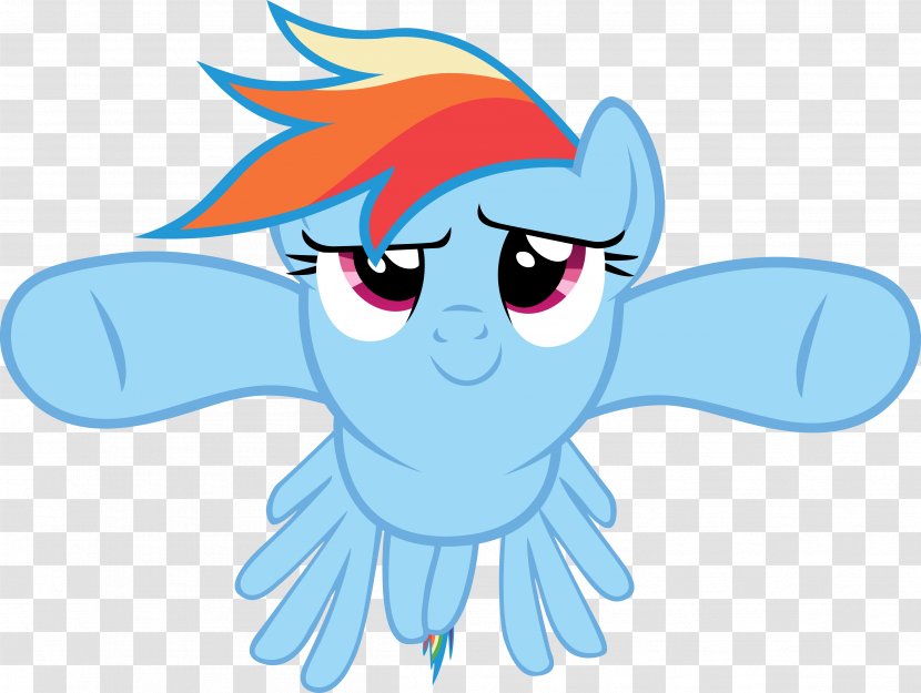 Rainbow Dash Applejack My Little Pony - Heart Transparent PNG