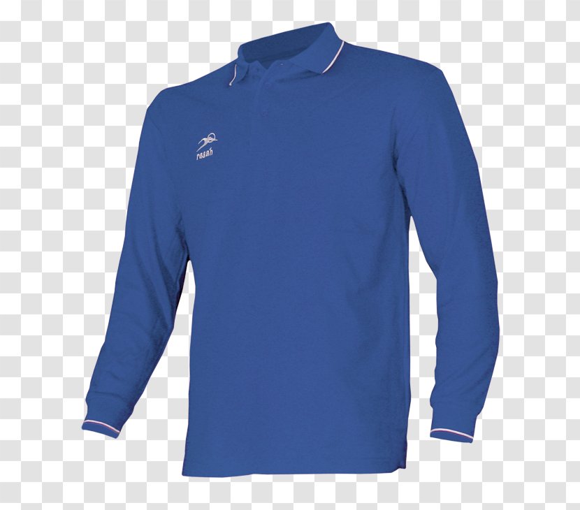 Long-sleeved T-shirt Hoodie Clothing - Cobalt Blue Transparent PNG