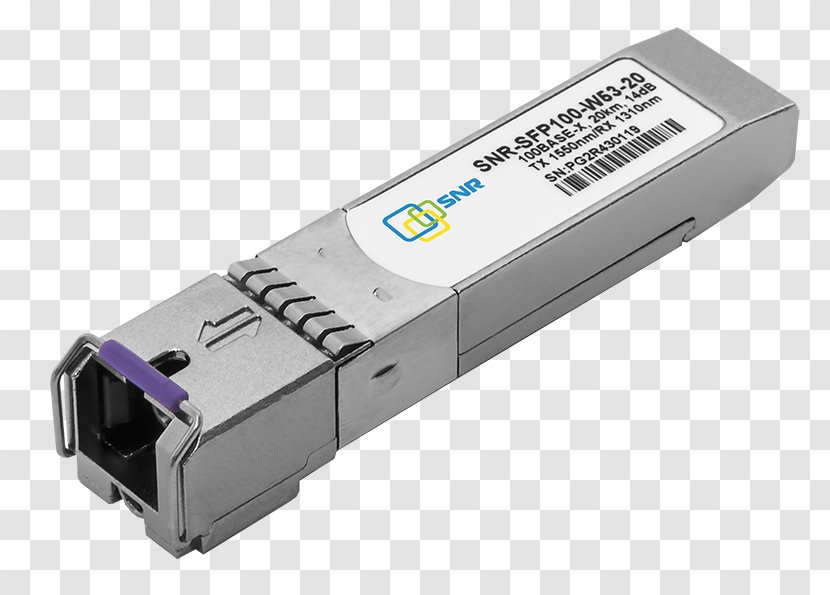 Small Form-factor Pluggable Transceiver Gigabit Interface Converter 10 Ethernet - Multimode Optical Fiber - Sfp Transparent PNG