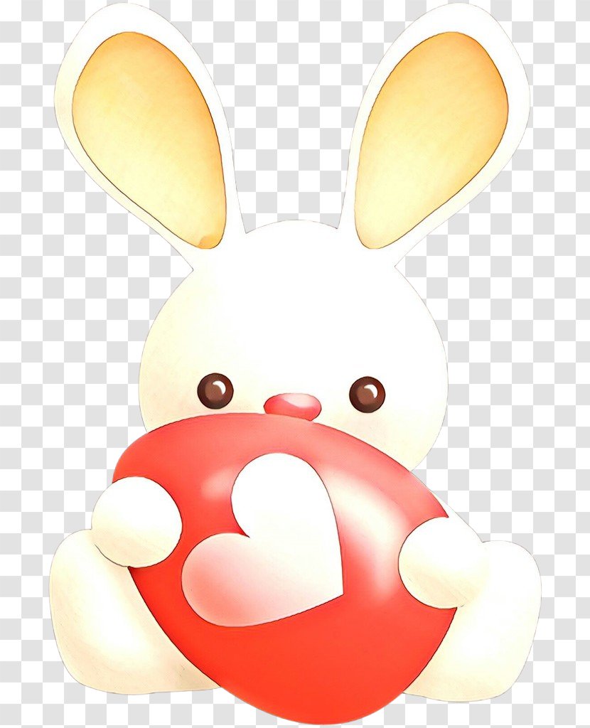 Easter Bunny Desktop Wallpaper Product Design Cartoon - Rabbit - Rabbits And Hares Transparent PNG