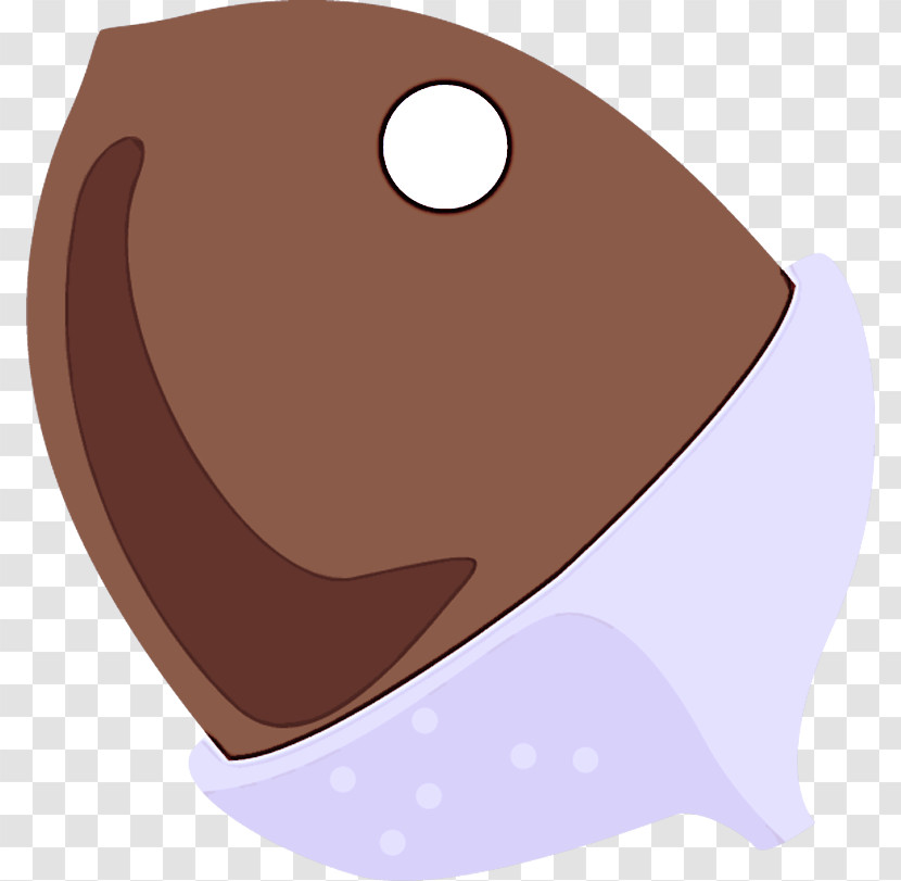 Brown Cartoon Circle Transparent PNG