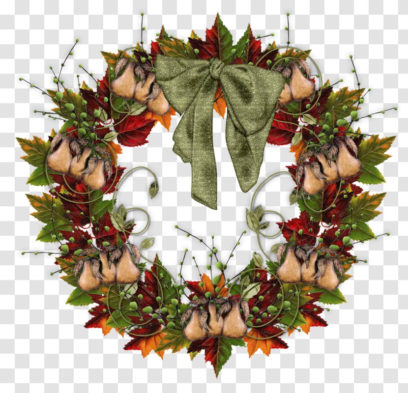 Christmas Day Wreath Ornament Decoration Image - Holiday - Tree Transparent PNG