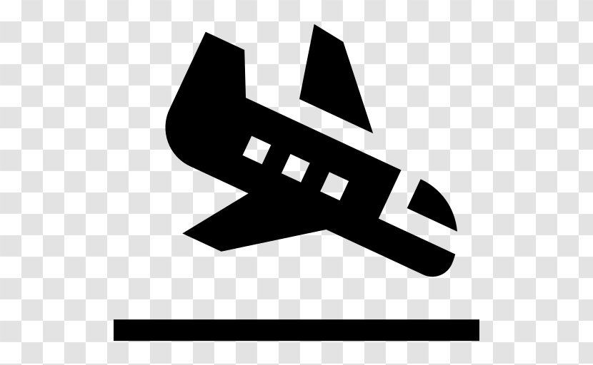 Logo Angle Black & White - M - Font LineAirplane Icon Onlinewebfonts Transparent PNG