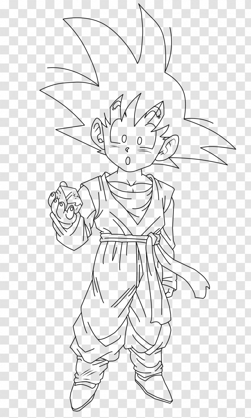 Gotenks Goku Trunks Gohan - Saiyan Transparent PNG