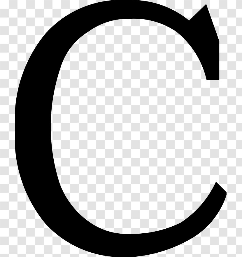 Letter C Font - Smile - Roman Numerals Transparent PNG
