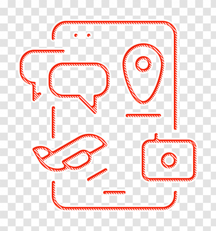 Smartphone Icon Travel Icon Transparent PNG