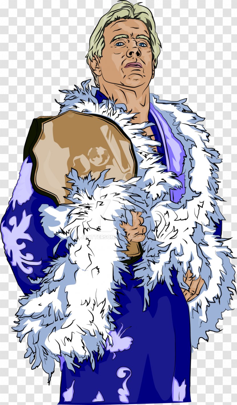 Ric Flair WWF Superstars Of Wrestling Art Drawing N.W.A. - Kayfabe - Shinsuke Nakamura Transparent PNG