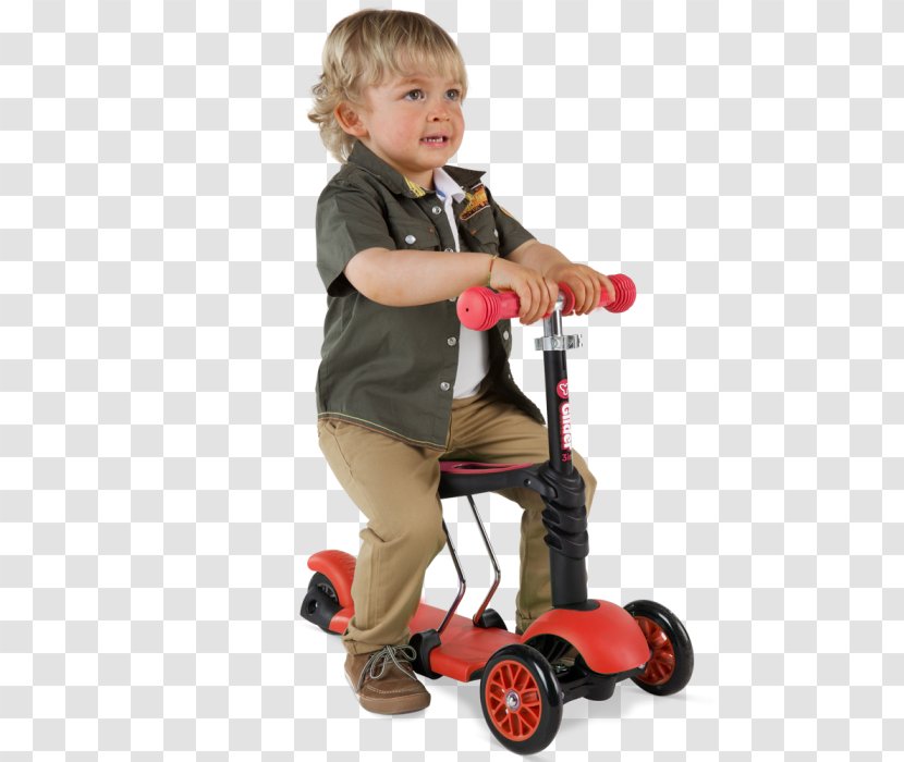 Kick Scooter Three-wheeler Motorcycle - Play Transparent PNG