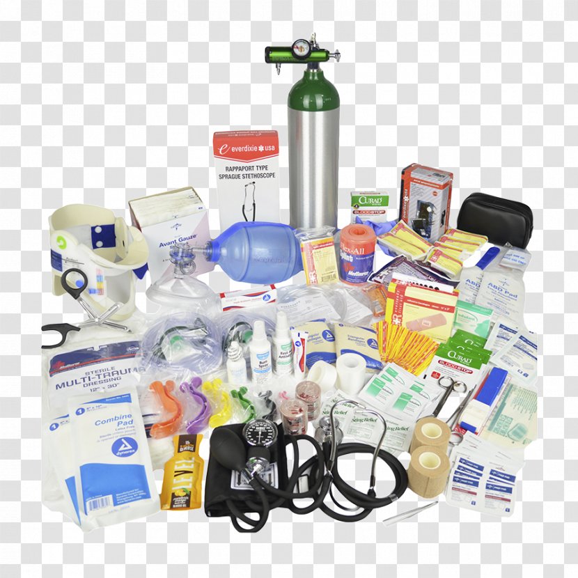 Emergency Medical Services Certified First Responder Aid Kits Supplies - Lightning Field Transparent PNG