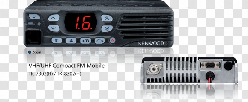 Land Mobile Radio System Walkie-talkie Receiver Ultra High Frequency Kenwood Corporation - Electronics Accessory Transparent PNG