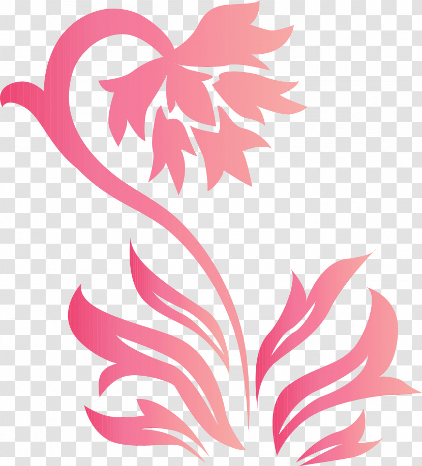 Leaf Pink Plant Transparent PNG