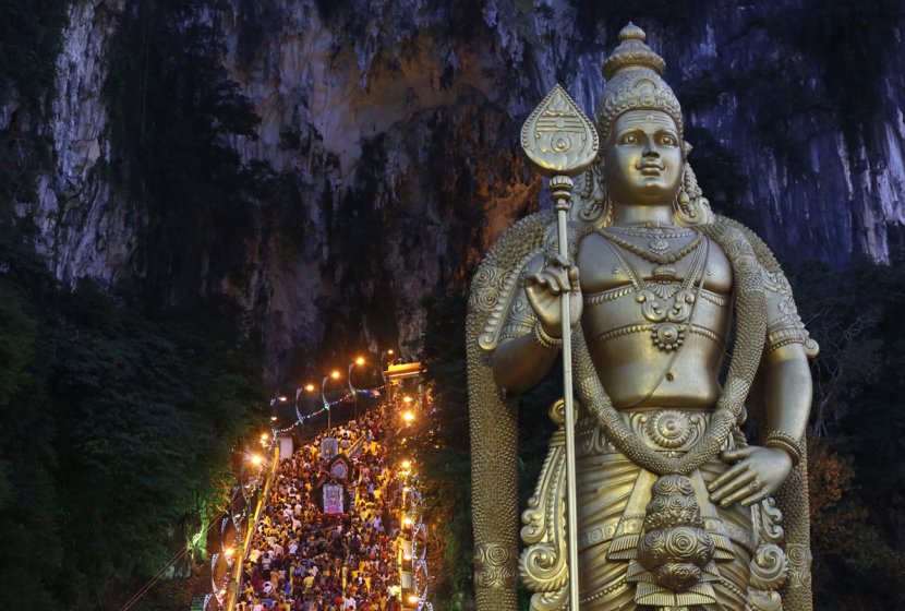 Batu Caves Kuala Lumpur Sri Subramaniam Temple Shiva Thaipusam - Hindu Transparent PNG