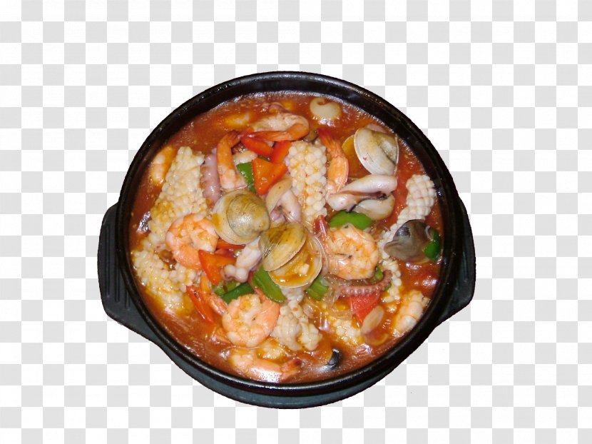 Gumbo Caldeirada Cazuela Seafood - Gratis - Silver Casserole Transparent PNG