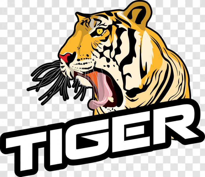 Bengal Tiger Sumatran Siberian Roar Clip Art - Logo Transparent PNG