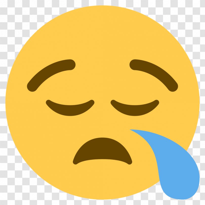 Emoji Sleep Emoticon Smiley Text Messaging - Happiness - Crying Transparent PNG