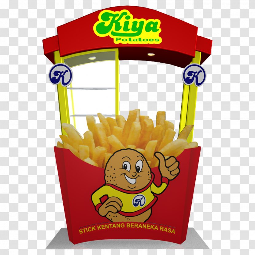 French Fries Fast Food Junk Potato - Truck Transparent PNG