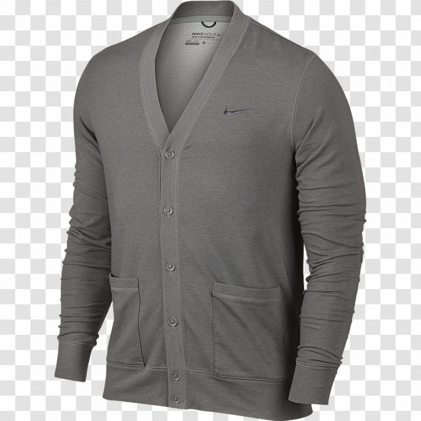 T-shirt Sweater Nike Cardigan Golf - Polar Fleece Transparent PNG