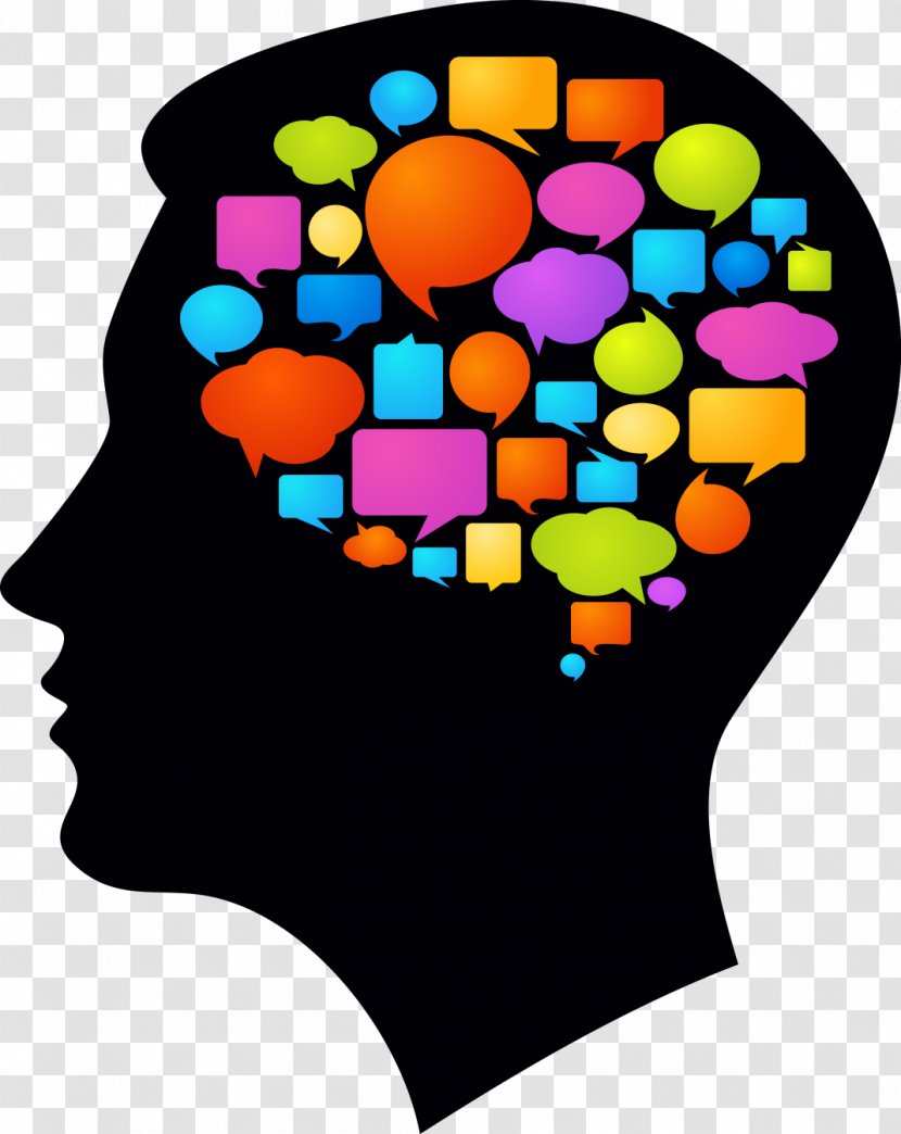 Intrapersonal Communication Thought Mind Language - Behavior - Brain Transparent PNG