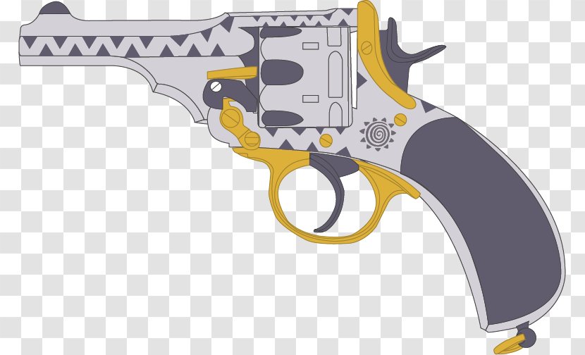 Webley Revolver Firearm & Scott Gun - Mark - Pistol Transparent PNG