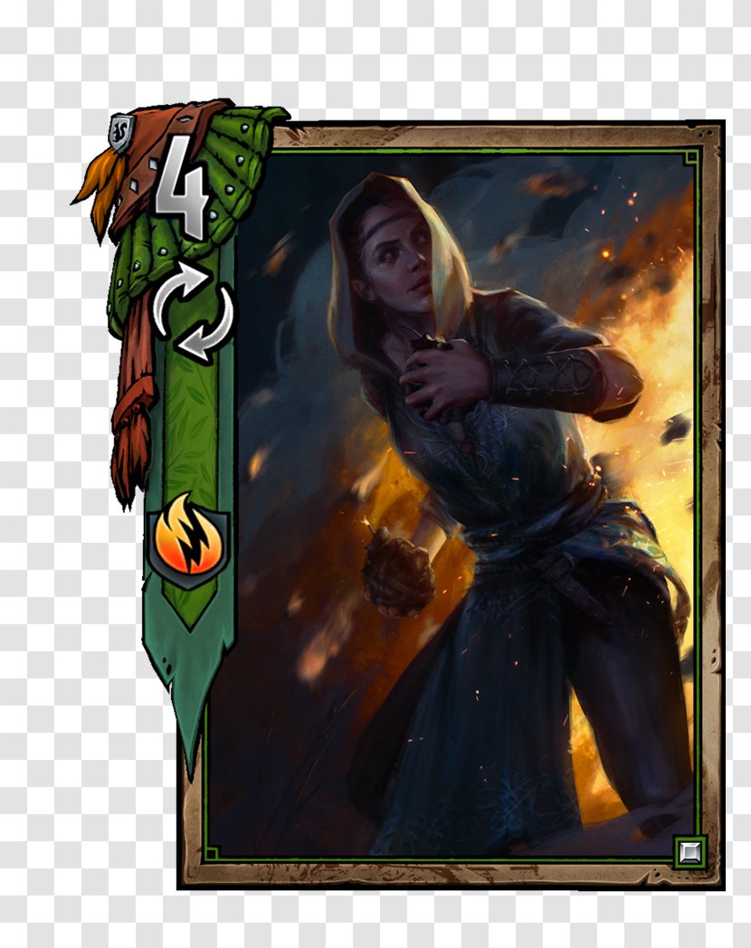 Gwent: The Witcher Card Game Video Xbox One Wikia - Gwent - CardArt Transparent PNG