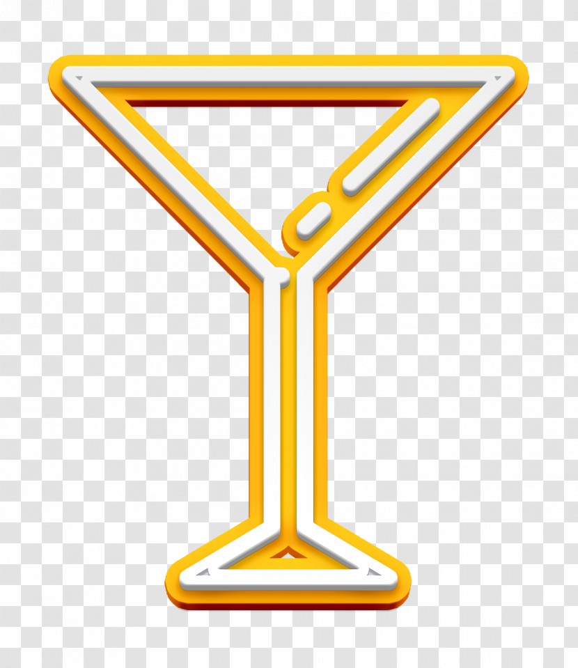 Homewares Line Craft Icon Martini Glass Icon Alcohol Icon Transparent PNG