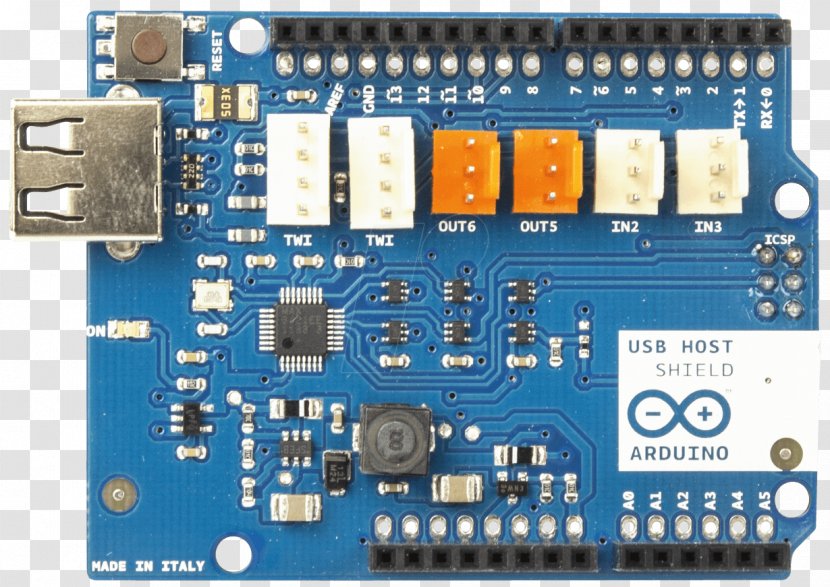 Arduino USB On-The-Go Electronics Host - Controller Transparent PNG